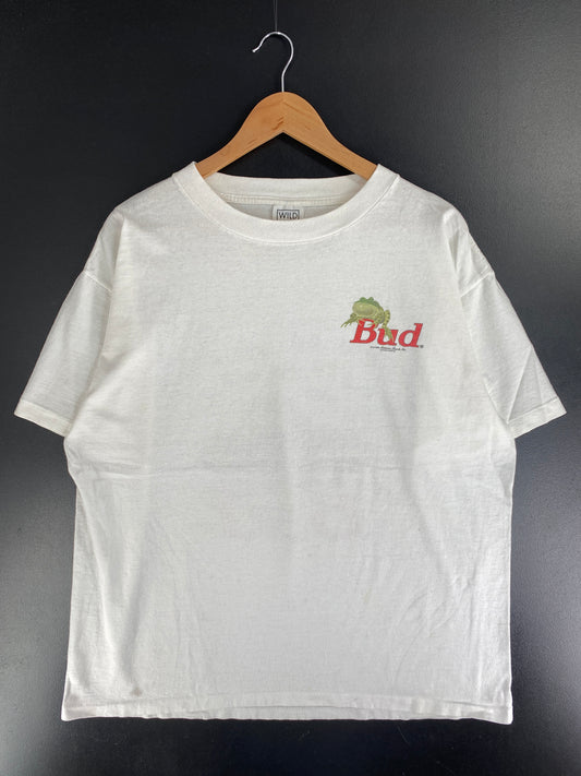 1995 BUDWEISER Made in USA Size XL Vintage T-Shirt / F8056T