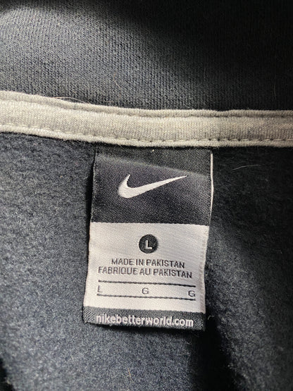 00’ NIKE Size L Vintage Zip-UP Sweat-Shirt / F5198S