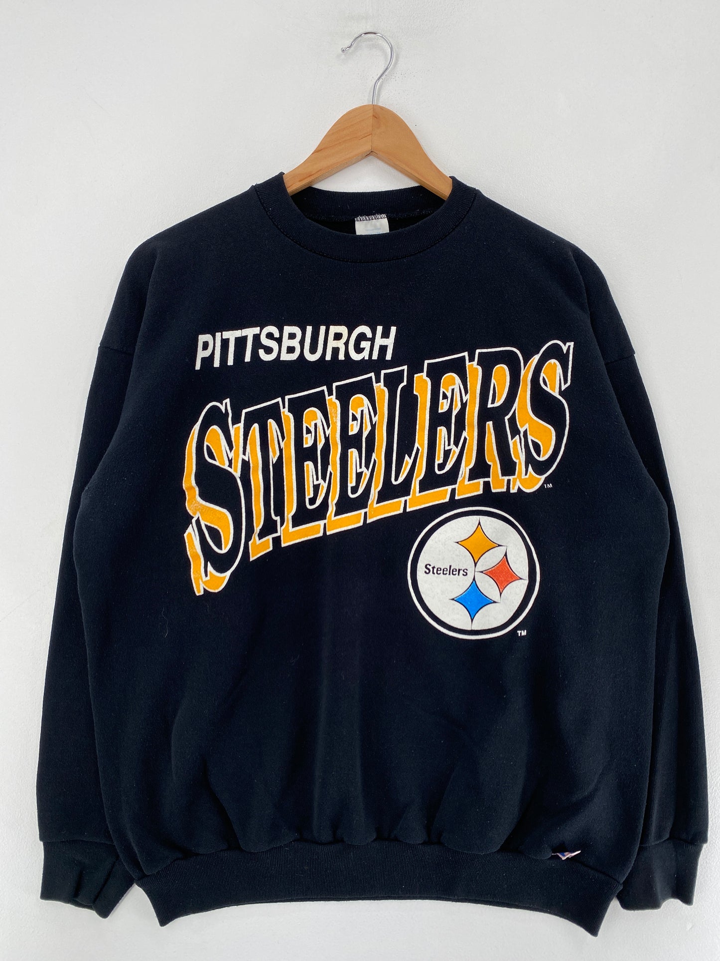 90's PITTSBURGH STEELERS Made in USA Size XL Vintage NFL Sweat-Shirt / F4511S