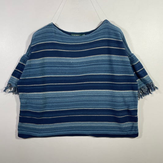 (Ladies XL) Vintage RALPH LAUREN Short Sleeve Knitwear / A0871K