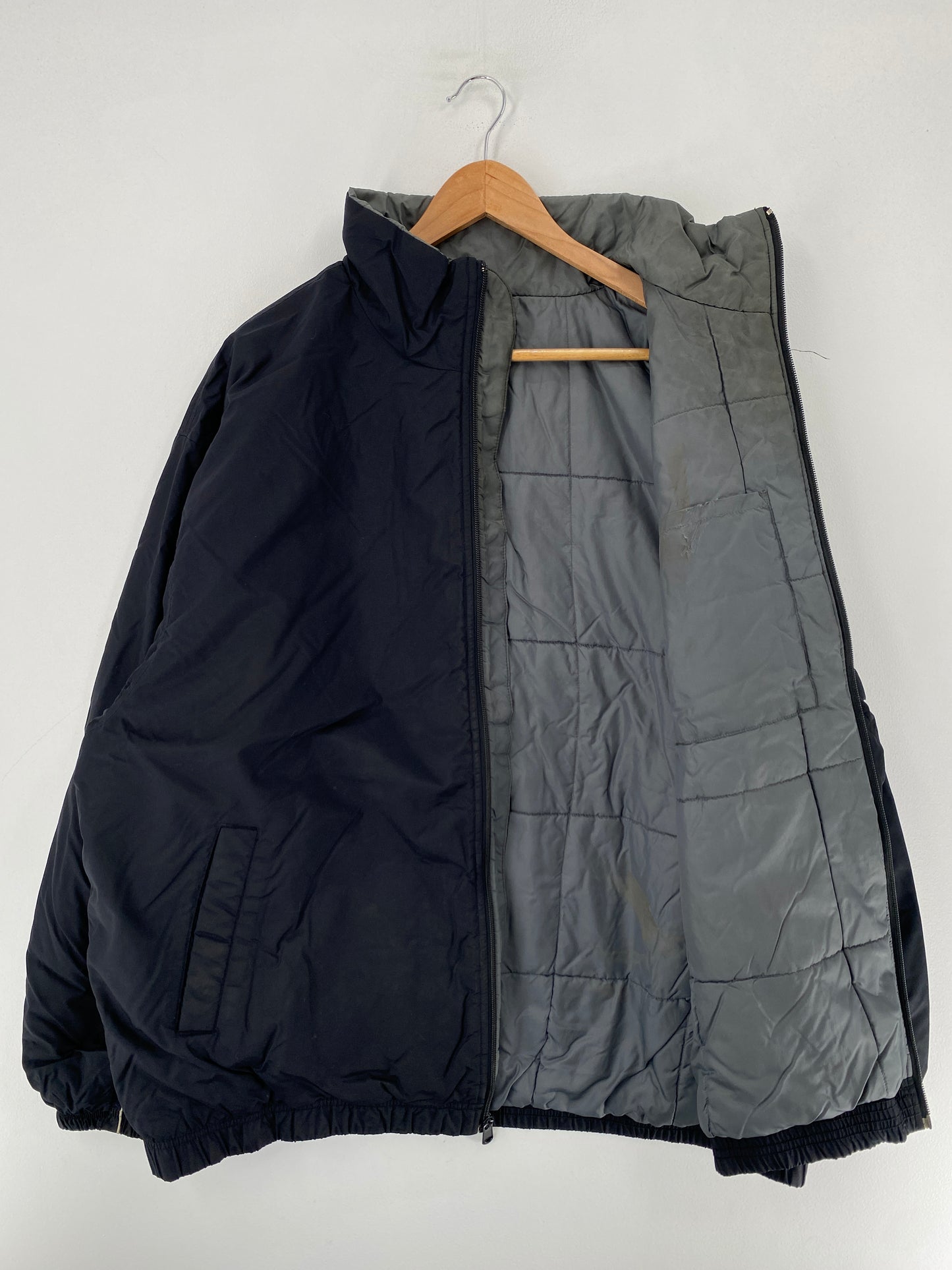 00' NIKE Size M Vintage Nylon Padded Zip-up Jacket / F5708N