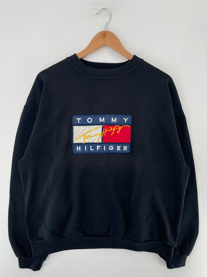 90’s Remake TOMMY HILFIGER Size No tag (Approx. L) Sweat-shirt / G7121S