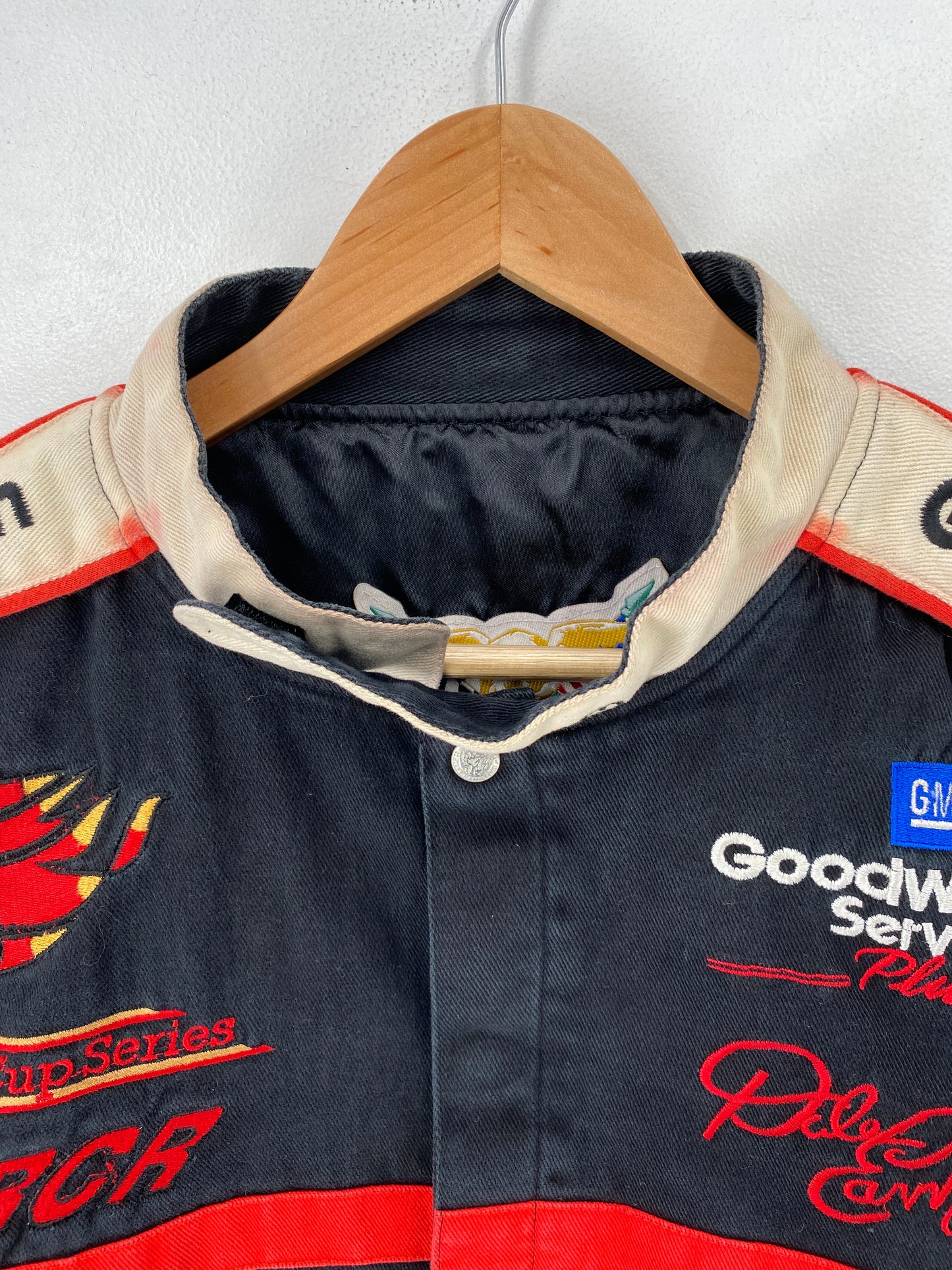 .90's NASCAR GOODWRENCH SERVICE X DALE EARNHARDT Size XXL Racing Jacket / F3678J