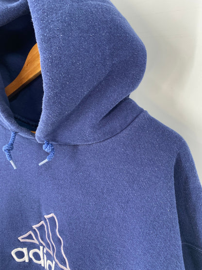 90’s ADIDAS Made in USA Size L Vintage Hoodie Sweat-shirt / F6044S