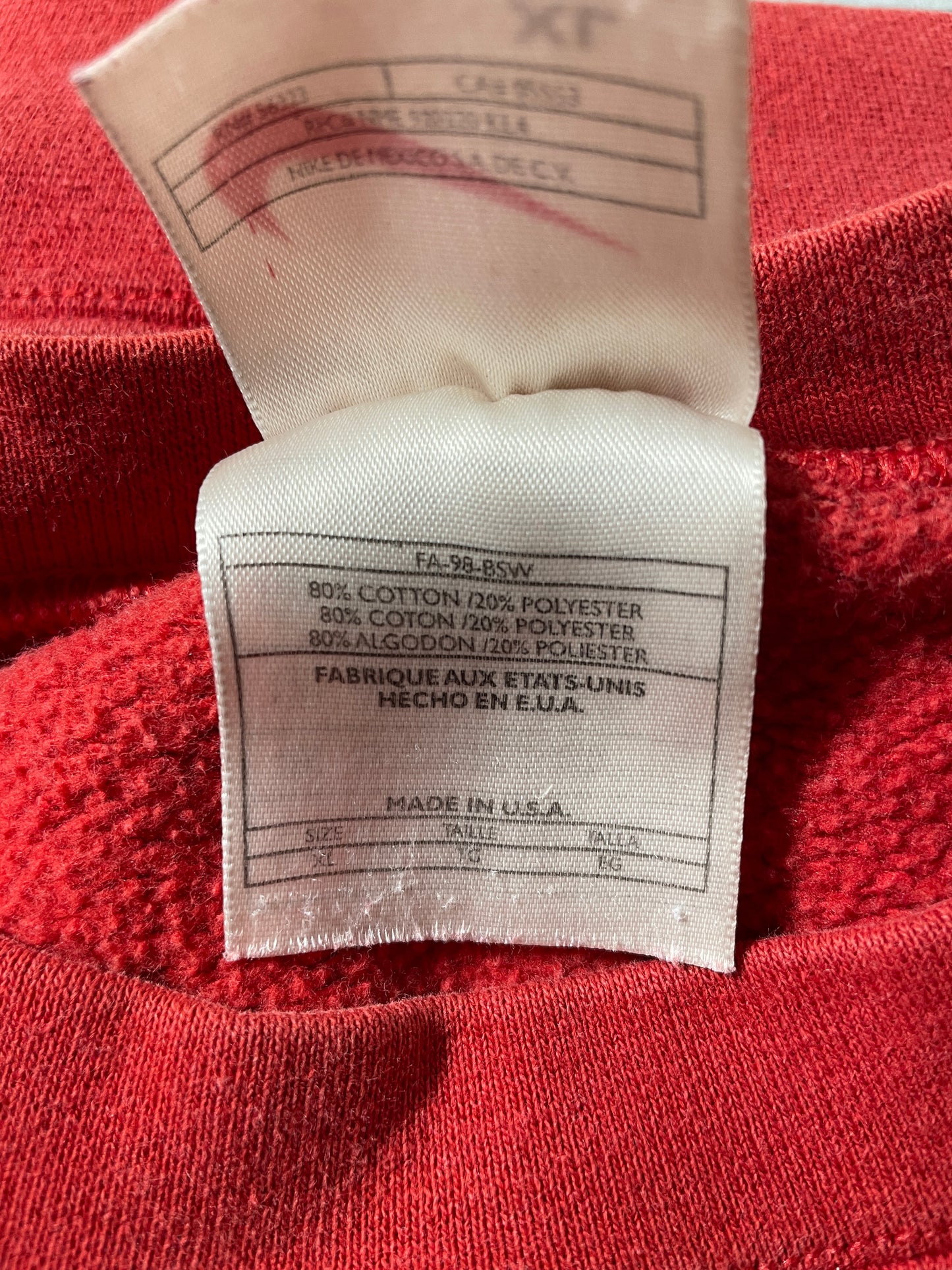90's NIKE Made in USA Size XL Vintage Sweat-Shirt / F5568S