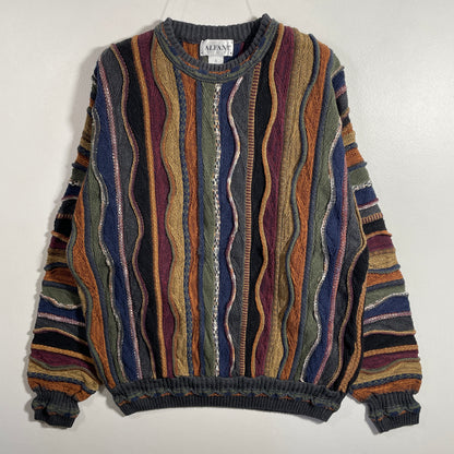 (M) Vintage 3D COOGI-Style Knit Sweater / A1144K