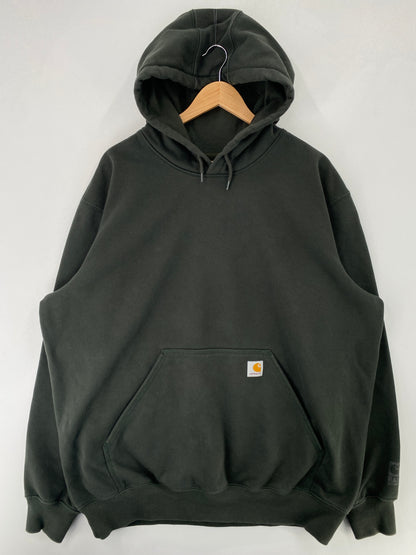 Vintage CARHARTT Size XL Hoodie Sweat-shirt / G4261S