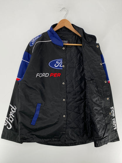 2016 FORD Size L Vintage Racing Nylon Jacket / F6130J