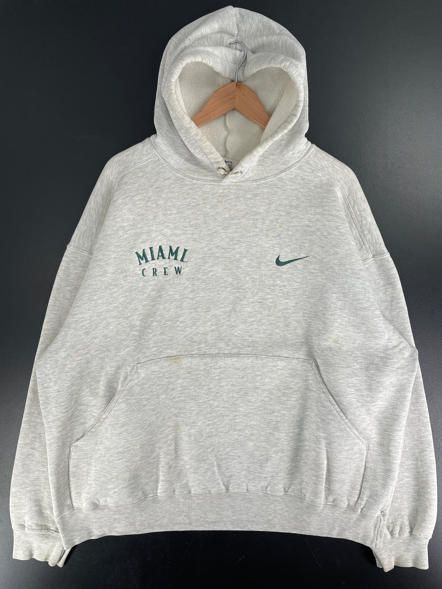 90's NIKE x MIAMI CREW Size L Vintage Hoodie Sweat-Shirt / F7675S