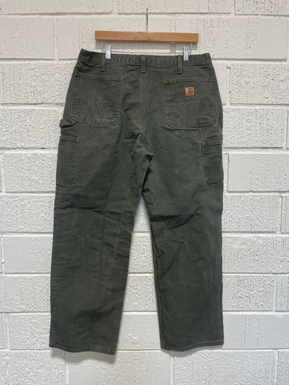 (W38xL32) Vintage CARHARTT Duck Pants / A1156P