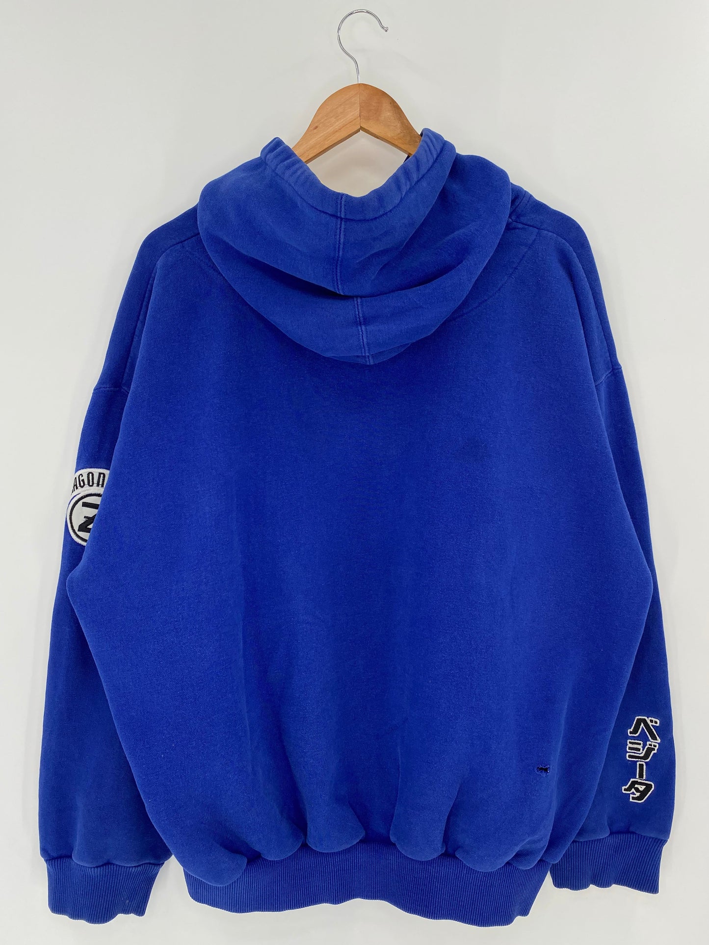 2001 VEGETA DRAGON BALL Z Vintage Size XXL Hoodie Sweat-Shirts / F9111S