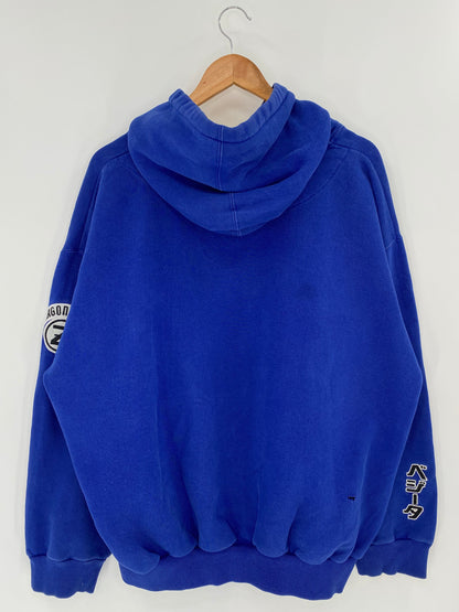 2001 VEGETA DRAGON BALL Z Vintage Size XXL Hoodie Sweat-Shirts / F9111S