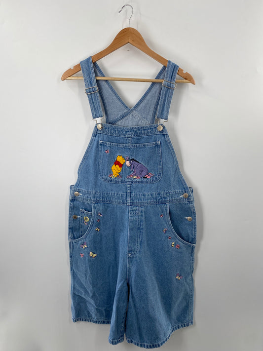 Vintage DISNEY POOH Size XXL Denim Overall / F2297P