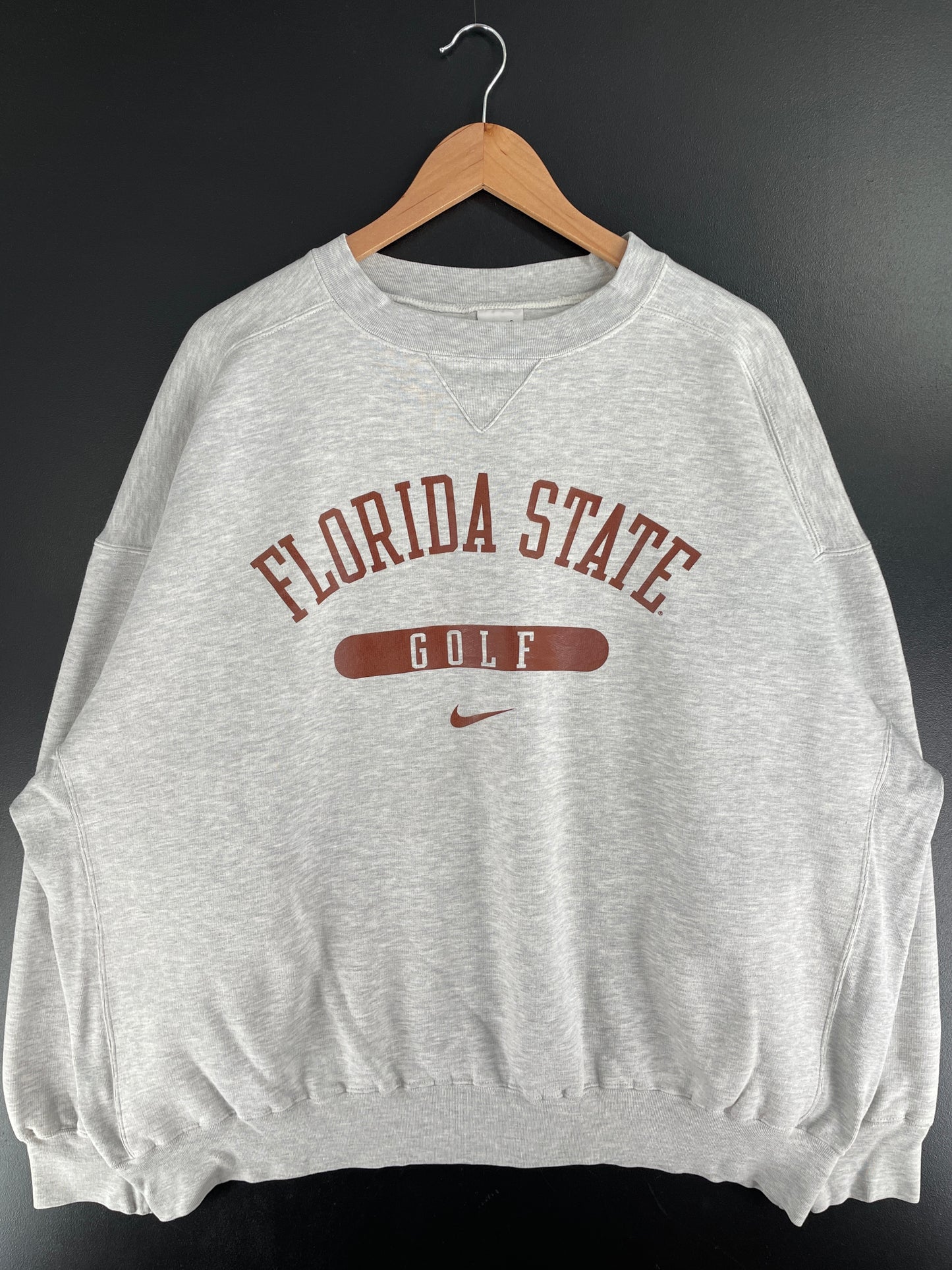 90's NIKE x FLORIDA STATE GOLF Size XXL Vintage Sweat-Shirt / F7576S