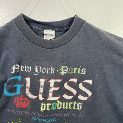 ( Approx.L)90’s GUESS Long Sleeve T-Shirt / A0909T