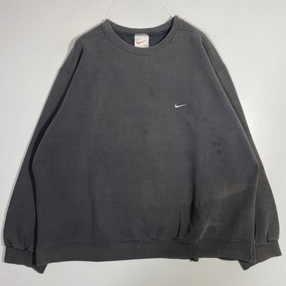 (XXL) 90's NIKE MINI SWOOSH Sweat-Shirt / A0607S
