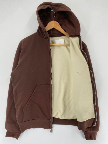 90's CARHARTT Made in USA Size L Vintage Hoodie Sweat-shirt / F4107S