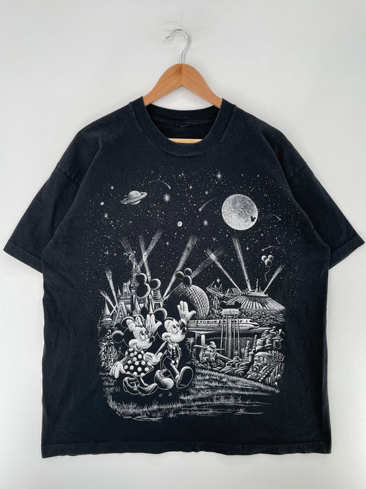 90’s DISNEY Size No tag Approx. XL T-Shirt / F7874T