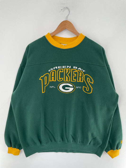 90’s GREEN BAY PACKERS Size L NFL Sweat-Shirt / F5064S