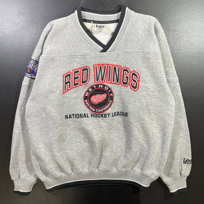 (M) 90’s DETROIT RED WINGS Vintage NHL Sweatshirt / A1019S
