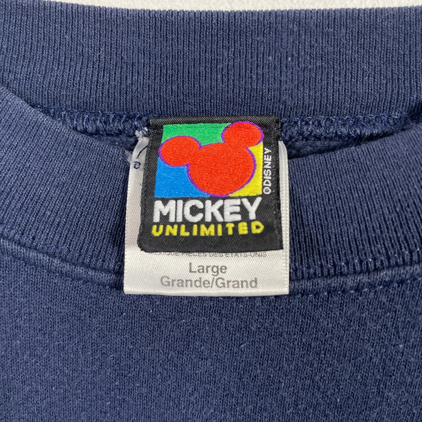 (L) 90’s DISNEY MICKEY Vintage Sweatshirt / A1116S