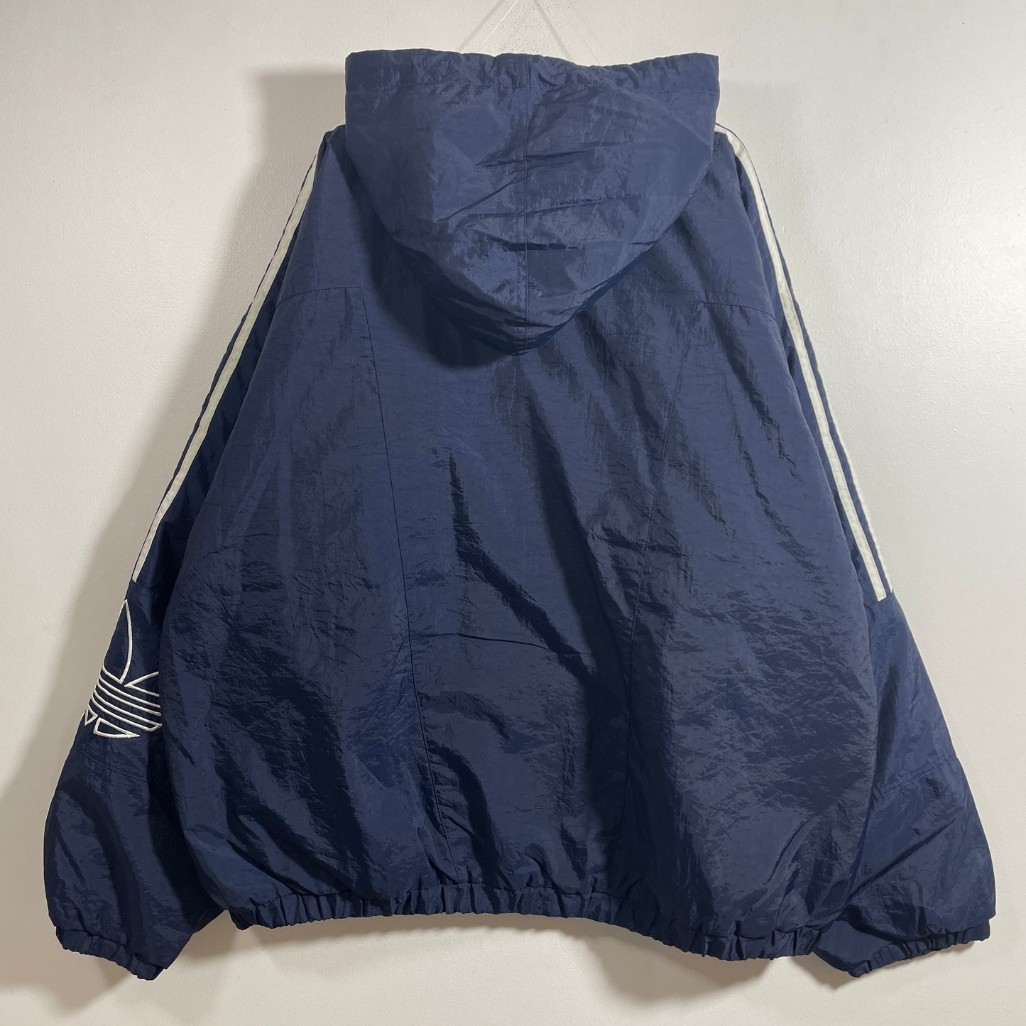 (Approx.XL) 90’s ADIDAS Vintage Padded Nylon Jacket / A1310N