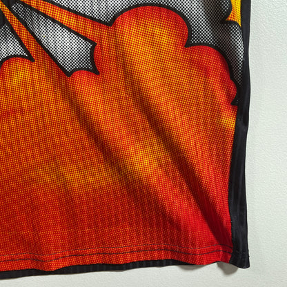 (XL) Vintage BULL FLAME MOTOCROSS Long Sleeve T-shirt / A1337T