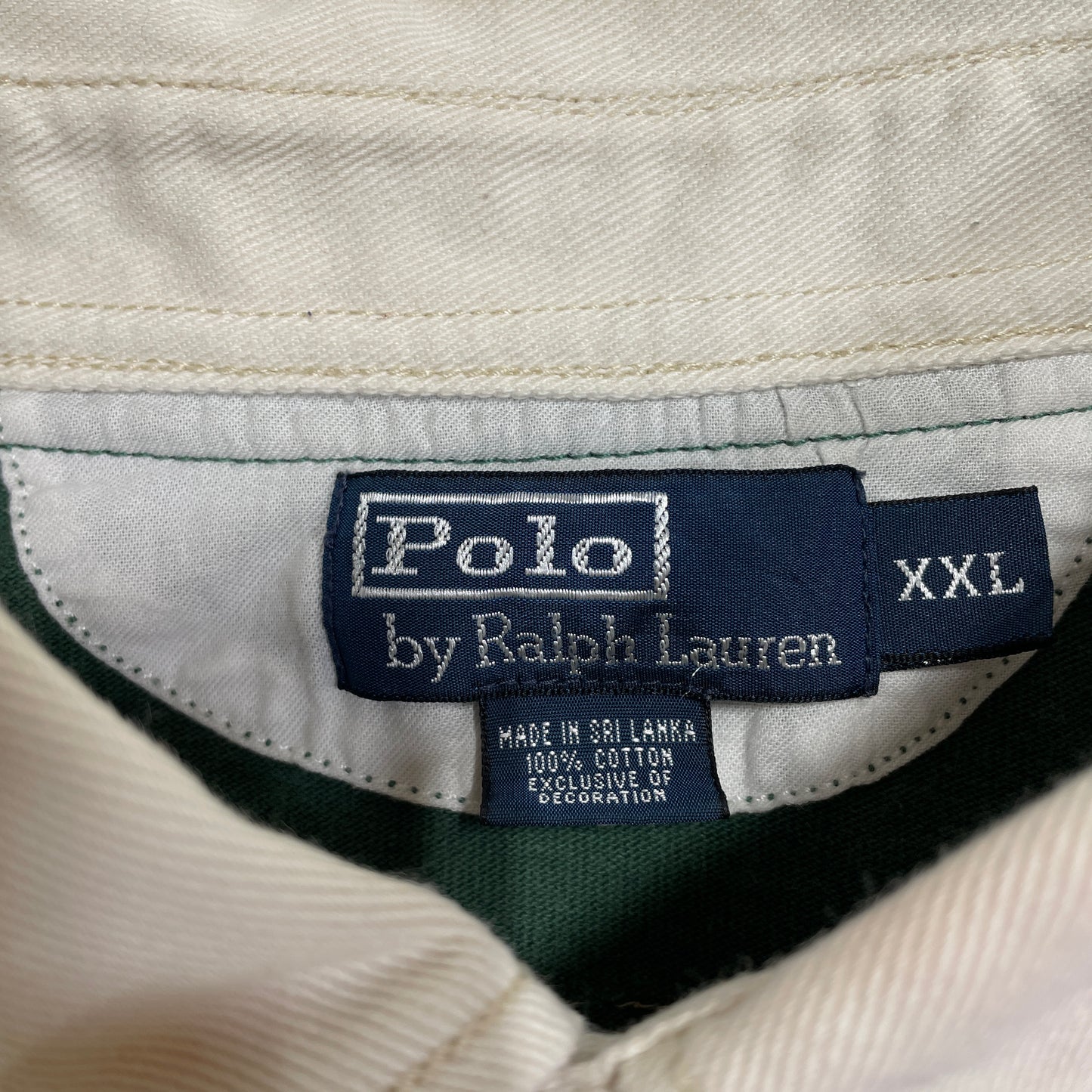 (XXL) 90’s POLO RALPH LAUREN Vintage Rugby-Shirt / A1508R