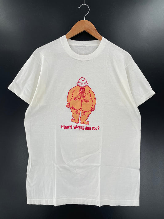 80’s HENRY WHERE ARE YOU Size XL Vintage T-Shirt / E8249T