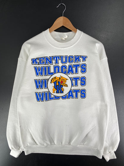 90's KENTUCKY WILDCATS Made in USA Size XL Vintage College Sweat-Shirt / G3978S