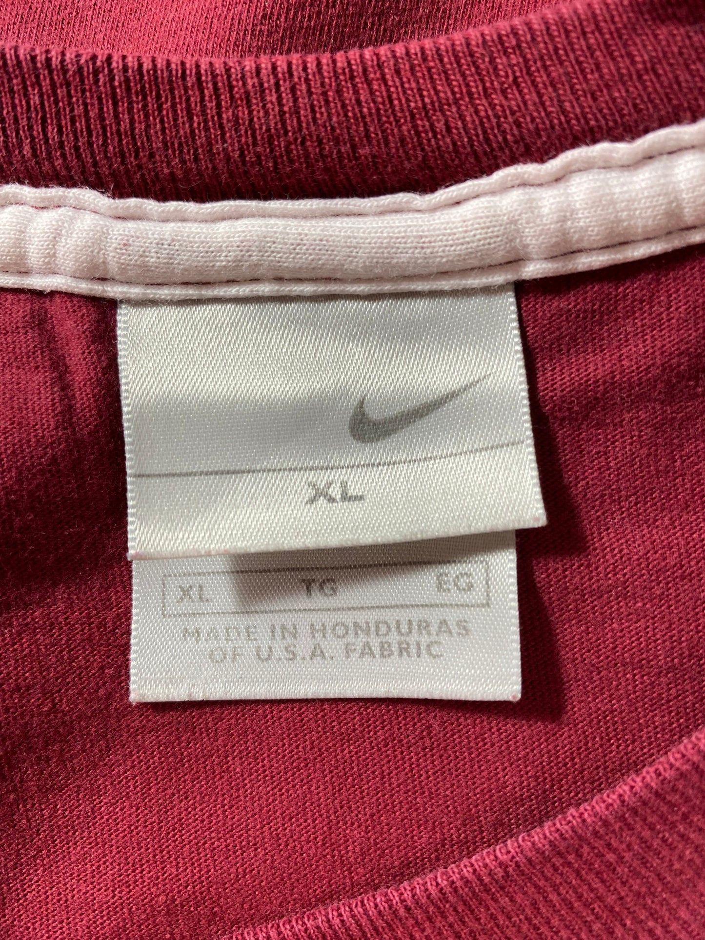 90's NIKE MINI SWOOSH Size XL Vintage T-Shirt / F2169T