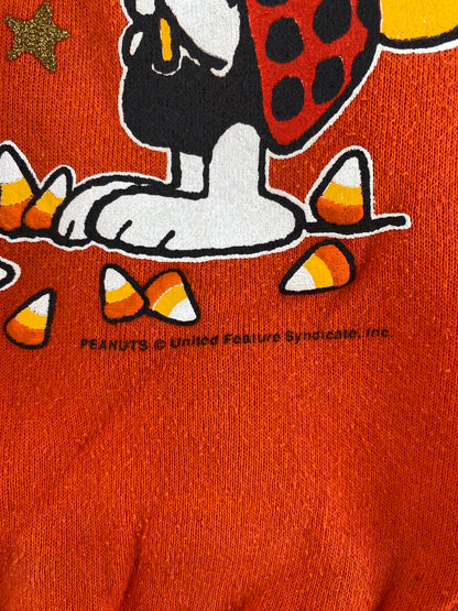 90's PEANUTS HALLOWEEN Made in USA Size L Vintage Sweat-shirt / F3285S