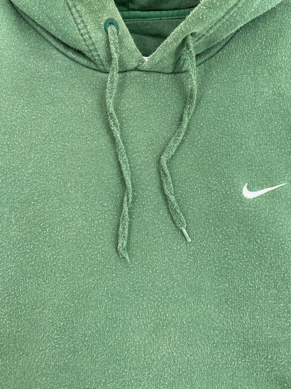 00' NIKE MINI SWOOSH Size M Vintage Hoodie Sweat-shirt / G1447S