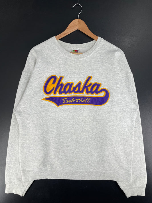 Vintage CHASKA BASKETBALL Size XL Sweat shirt / G4214S