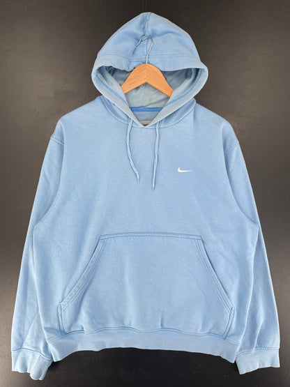 00' NIKE MINI SWOOSH Size M Vintage Hoodie Sweat-Shirt / F9674S