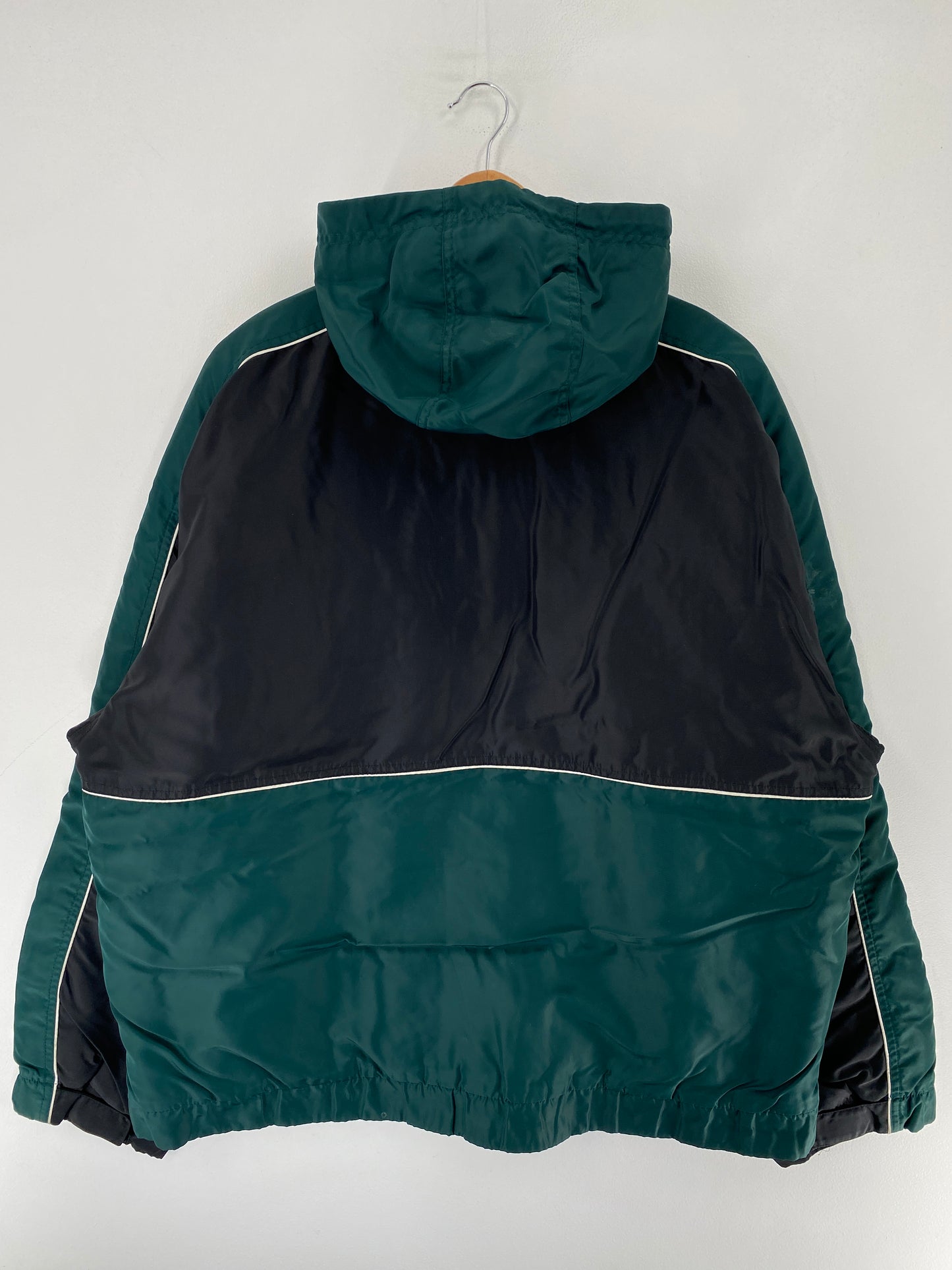 90's NIKE Size L Vintage Nylon Padded Zip-up Jacket / F5252N