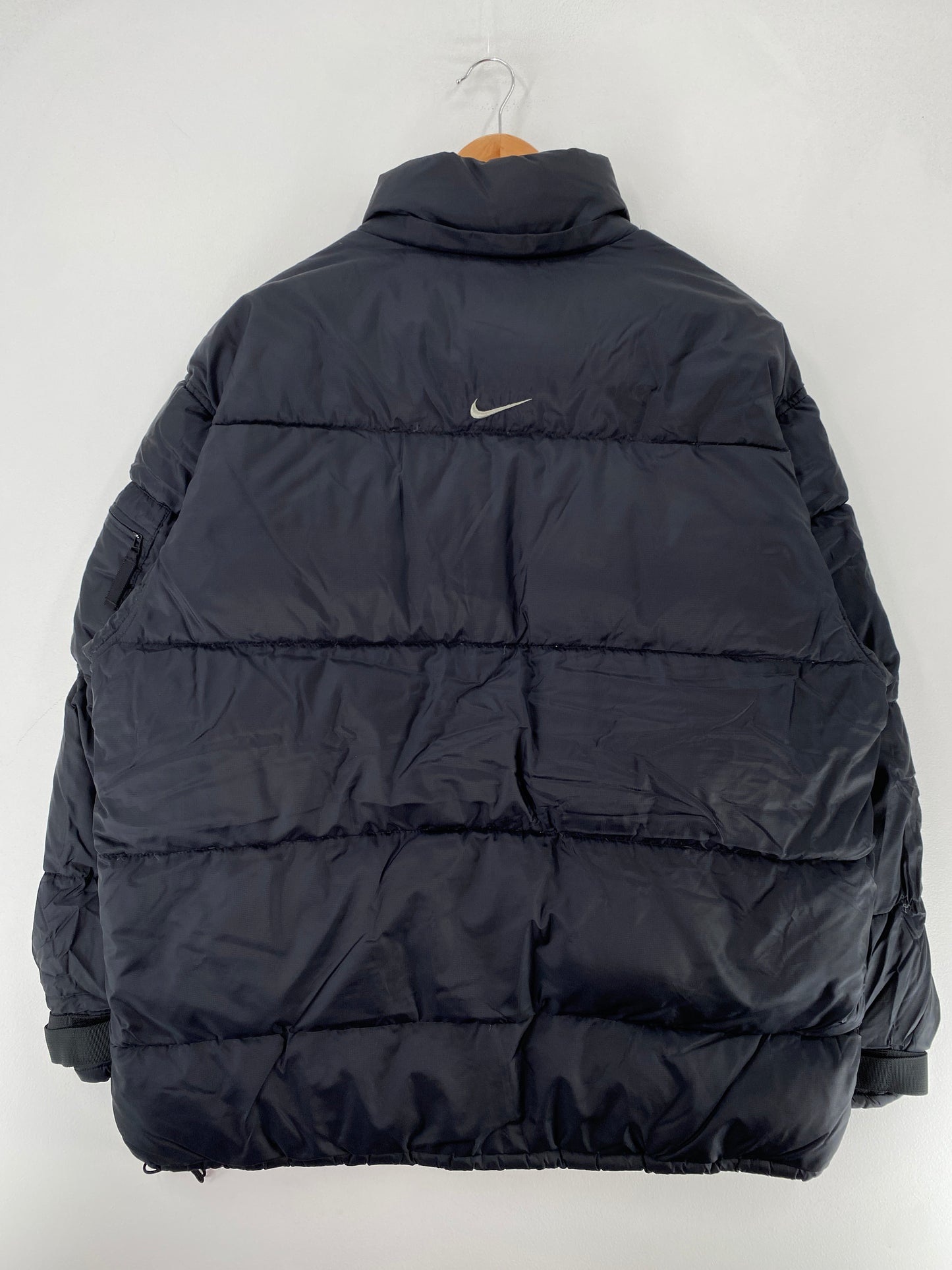 00' NIKE Size L Vintage Nylon padded Zip-Up Jacket / F6423N