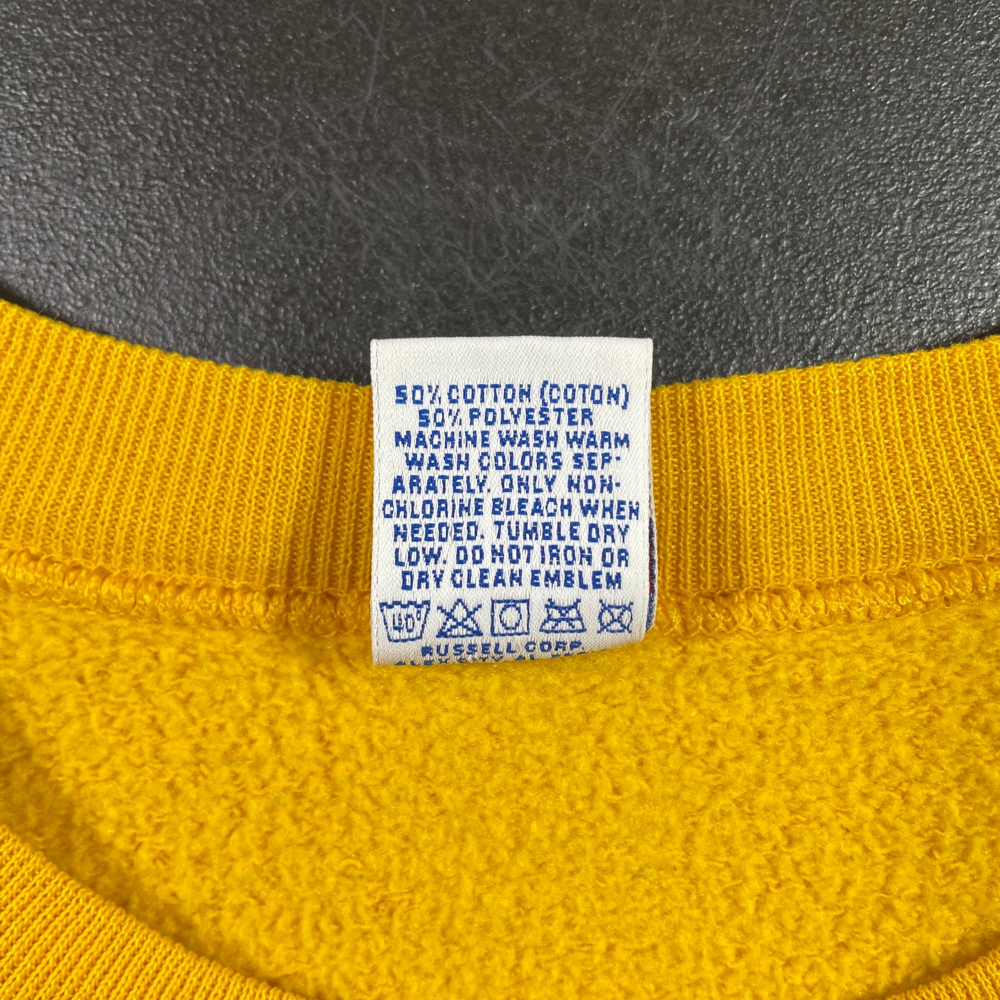 (XXL) 90's RUSSELL x PITTSBURGH STEELERS Vintage NFL Sweatshirt / A0999S