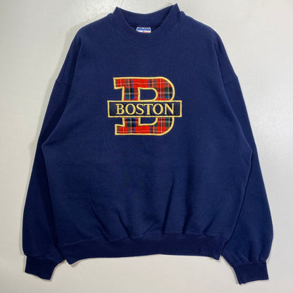(XL) 90’s BOSTON College Sweat-Shirt / A0147S