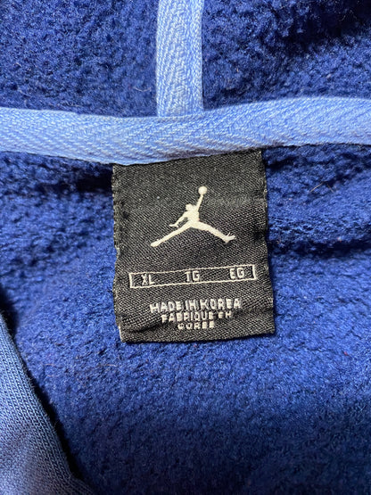 Vintage JORDAN x NORTH CAROLINA HEELS Size XL College Hoodie Sweat-Shirts / F9189S