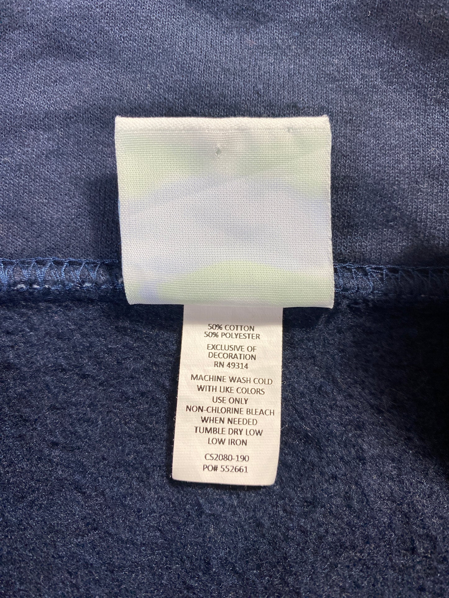 Vintage NORTRE DAME Sise XL College Half Zip Sweat-Shirt / F3373S