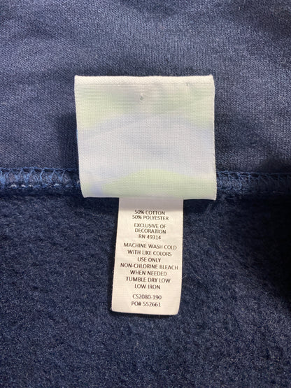 Vintage NORTRE DAME Sise XL College Half Zip Sweat-Shirt / F3373S