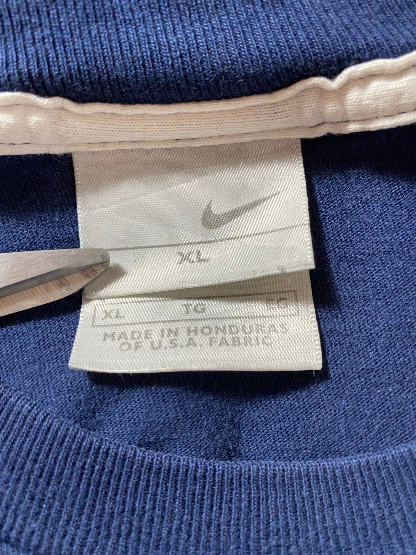 90's NIKE MINI SWOOSH Size XL Vintage T-Shirt / F1378T
