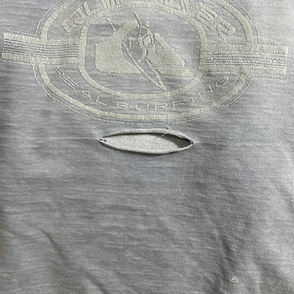 (XL) 90’s QUIKSILVER Worn-out Vintage Sweatshirt / A1342S