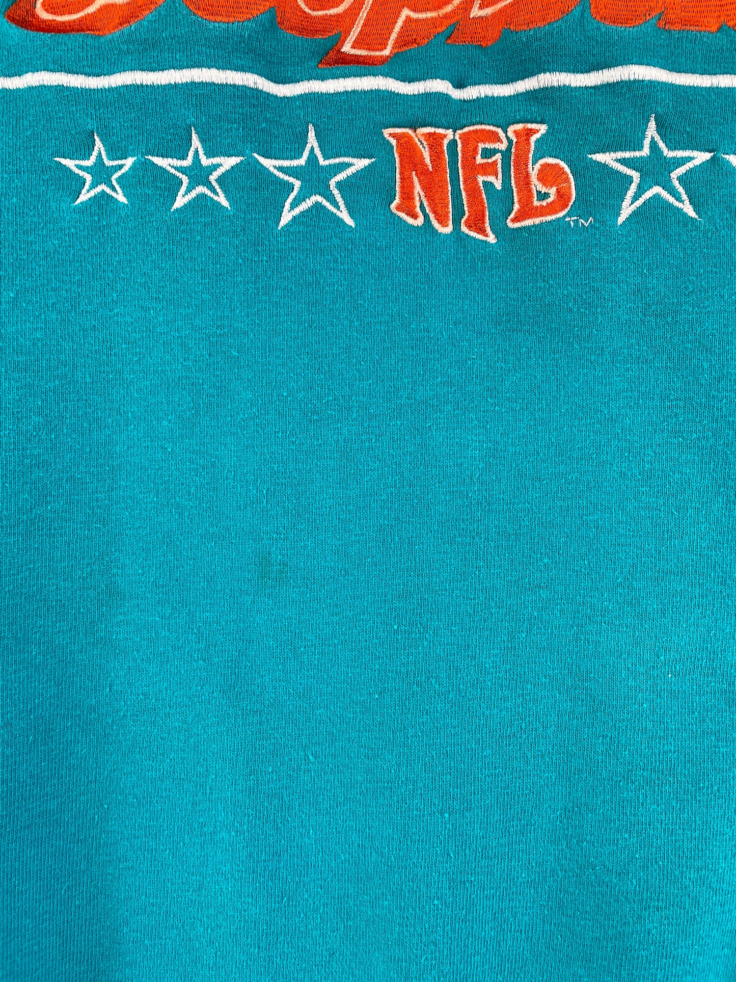 Vintage MIAMI DOLPHINS Size Approx. XL NFL Sweat-shirt / F3084S