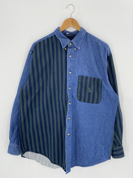 90's NAUTICA Size L Vintage Button Down Shirt / E7612B