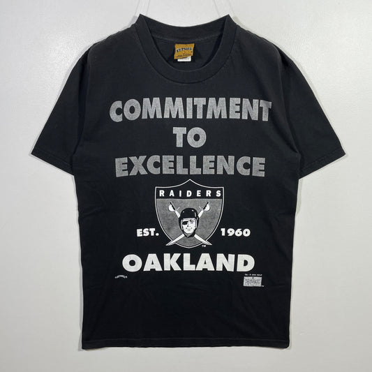 (M) 1995 OAKLAND RAIDERS Vintage NFL T-Shirt / A0853T