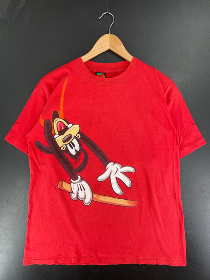 90’s DISNEY GOOFY Size Approx. M T-Shirt / F3652T
