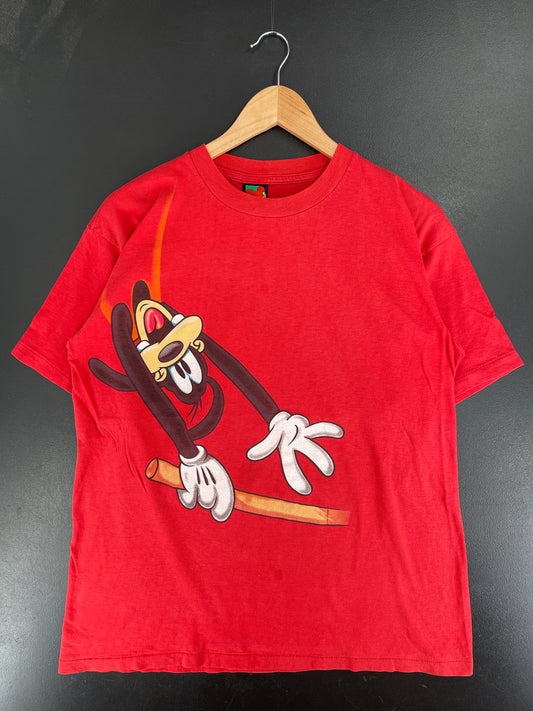 90’s DISNEY GOOFY Size Approx. M T-Shirt / F3652T