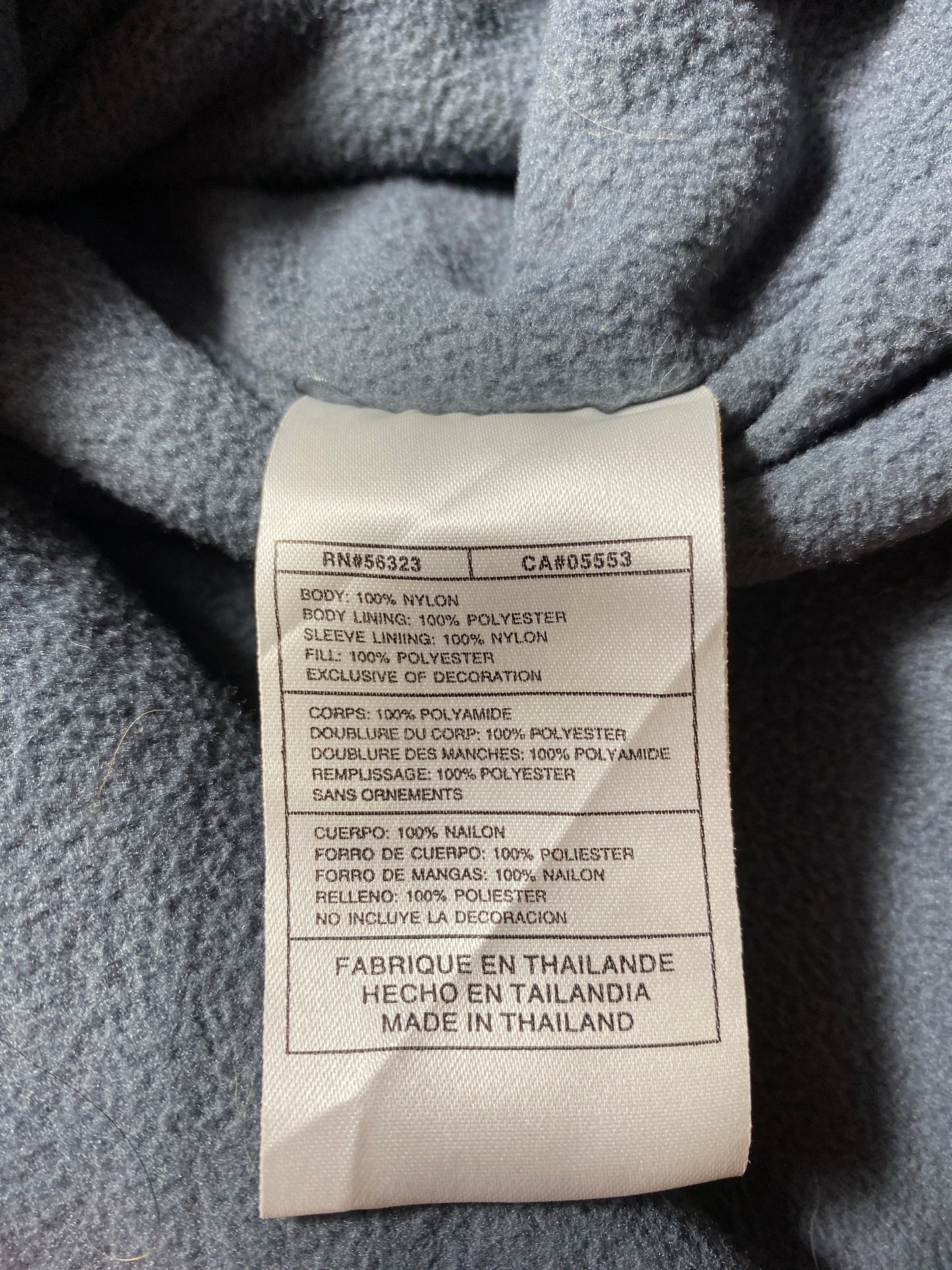00' NIKE Size L Vintage Nylon Padded Zip-up Jacket / F6086N